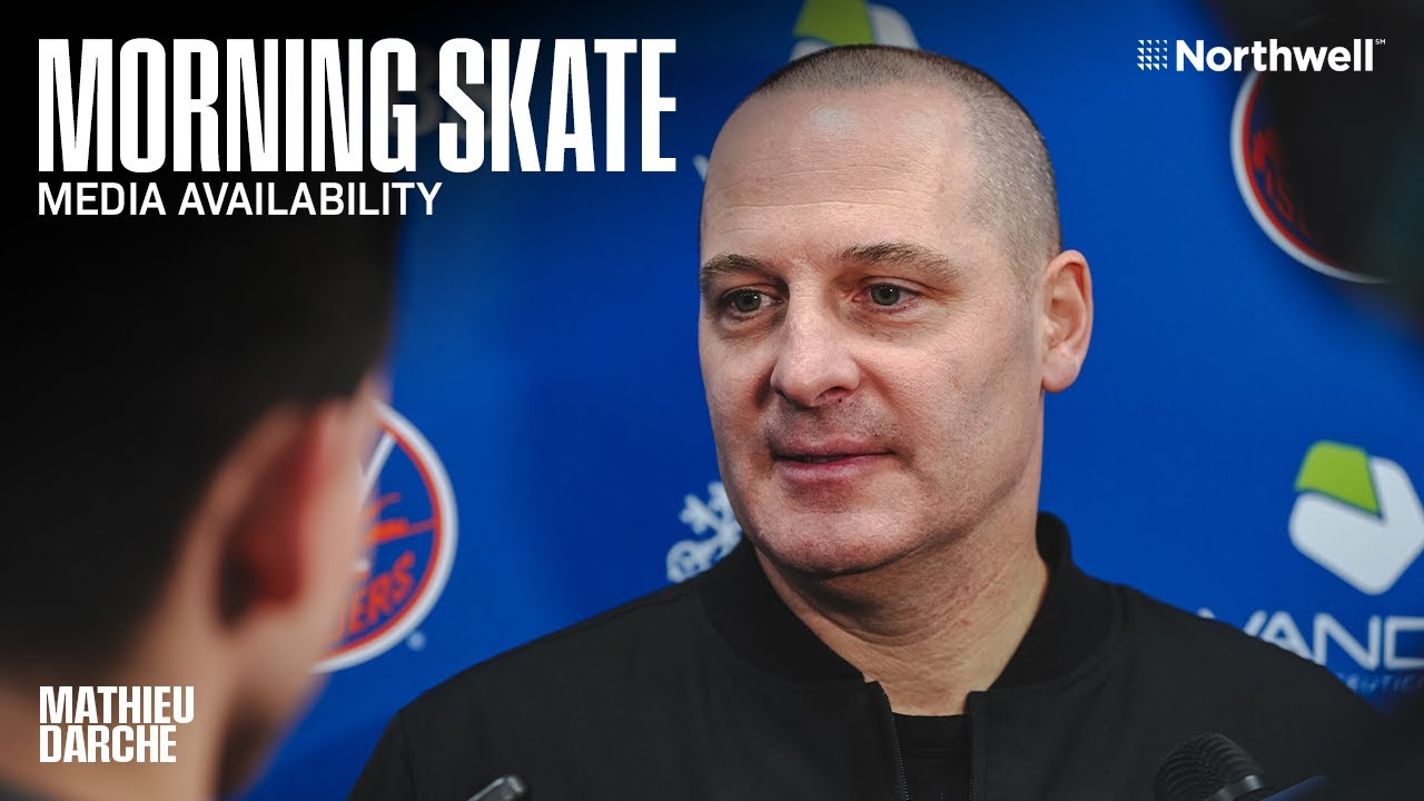 New York Islanders General Manager Mathieu Darche Pregame Availability | NYI vs BOS