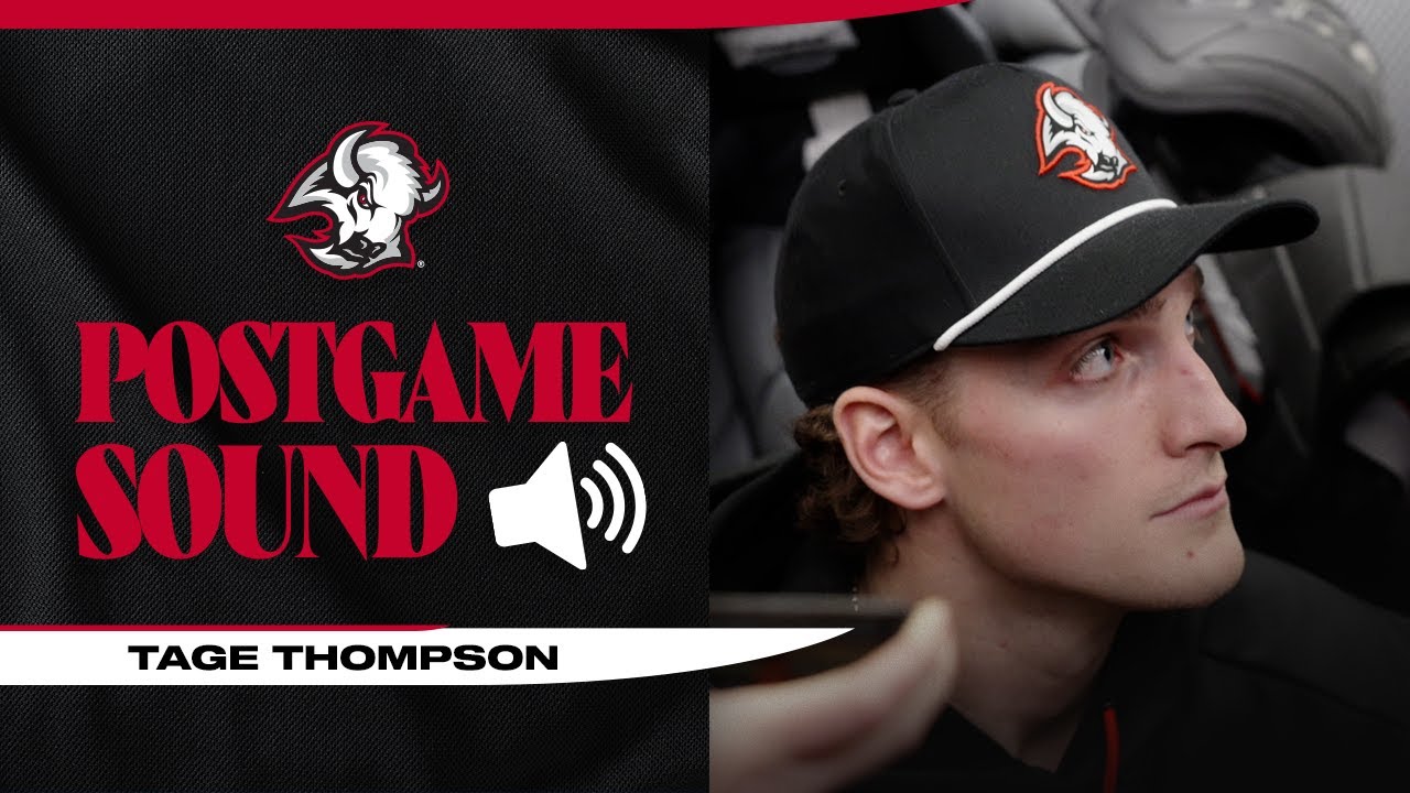"We Need To Stay Level Headed" | Tage Thompson After Loss To Calgary Flames | Buffalo Sabres