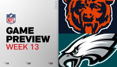 Chicago Bears vs Philadelphia Eagles | Week 13 Game Preview