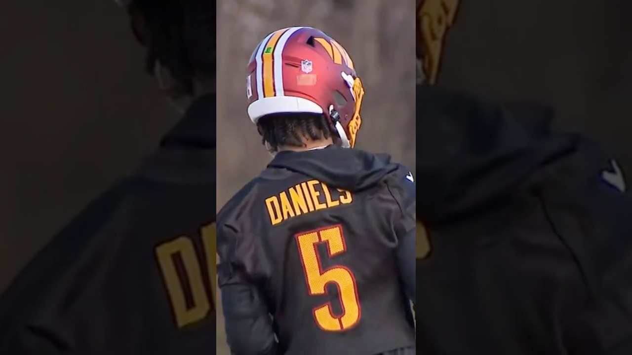 👀 Jayden Daniels is back at practice! #Washington #Commanders #HTTR #HTTC #RAISEHAIL