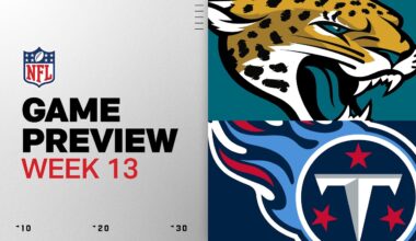 Jacksonville Jaguars vs Tennessee Titans | Week 13 Game Preview