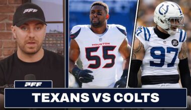 Houston Texans vs. Indianapolis Colts Preview & Prediction | PFF