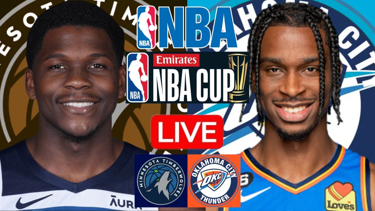 LIVE: MINNESOTA TIMBERWOLVES vs OKLAHOMA CITY THUNDER | NBA | PLAY BY PLAY | SCOREBOARD