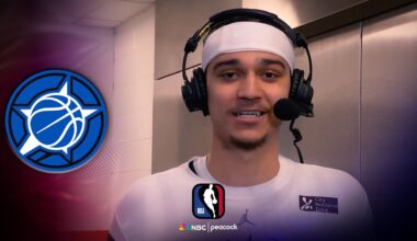 Orlando Magic's Anthony Black joins NBA Showtime to recap career-night vs 76ers | NBA on NBC