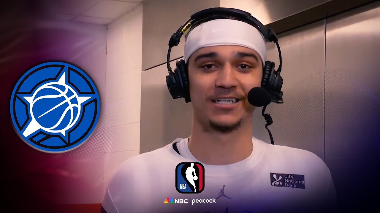 Orlando Magic's Anthony Black joins NBA Showtime to recap career-night vs 76ers | NBA on NBC