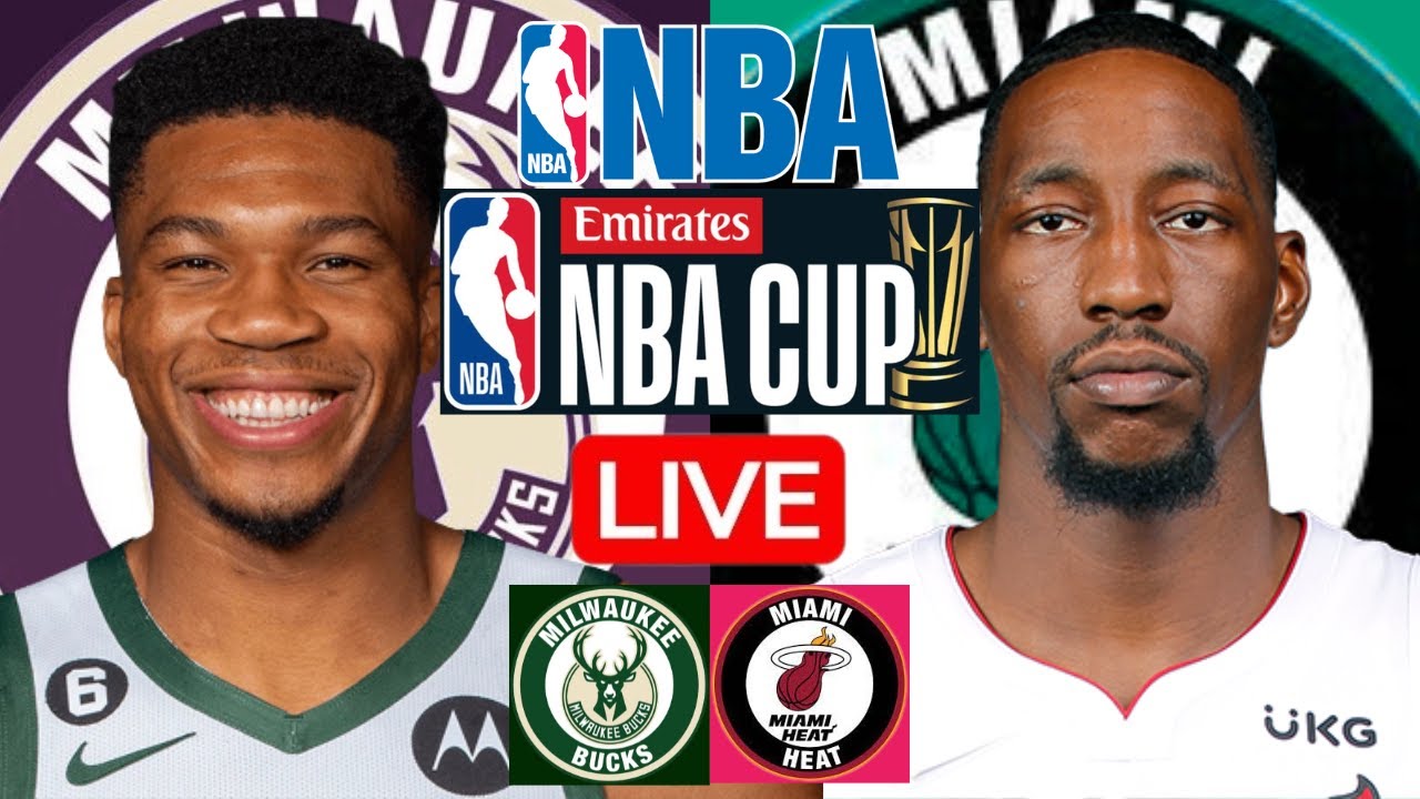 LIVE: MILWAUKEE BUCKS vs MIAMI HEAT | NBA | PLAY BY PLAY | SCOREBOARD