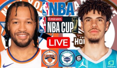LIVE: NEW YORK KNICKS vs CHARLOTTE HORNETS | NBA | PLAY BY PLAY | SCOREBOARD