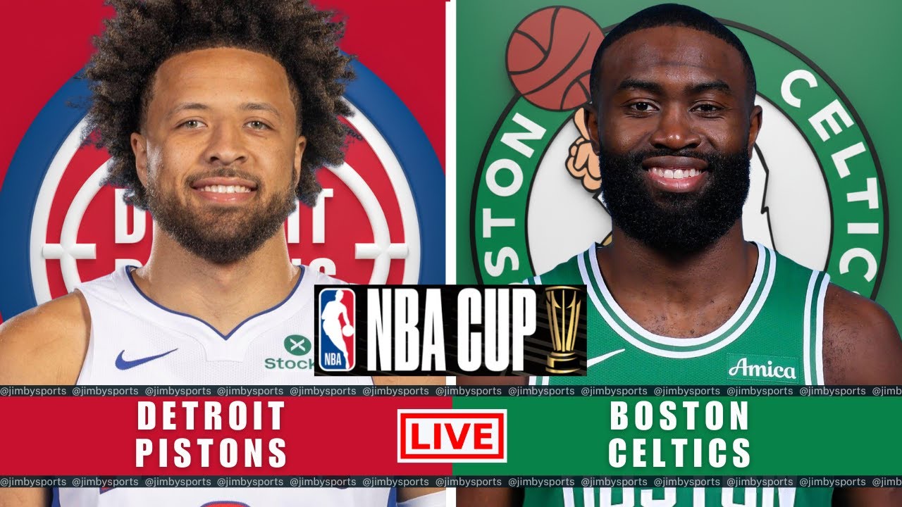 DETROIT PISTONS VS BOSTON CELTICS | NBA CUP LIVE TODAY | PLAY-BY-PLAY SCOREBOARD 2025