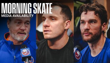 New York Islanders Pregame Availability | NYI vs BOS