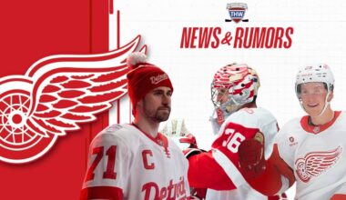 Red Wings News & Rumours: Danielson’s First Goal, Pettersson Trade Buzz & Quarter-Season Grades