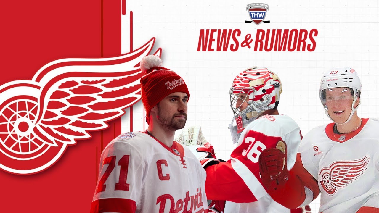 Red Wings News & Rumours: Danielson’s First Goal, Pettersson Trade Buzz & Quarter-Season Grades
