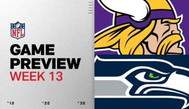 Minnesota Vikings vs Seattle Seahawks | Week 13 Game Preview