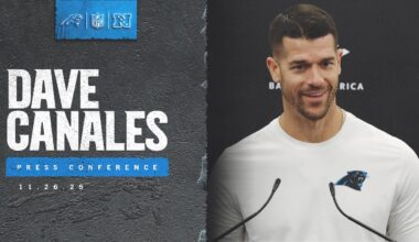 Dave Canales looks ahead to Sunday's game against Los Angeles Rams | Carolina Panthers