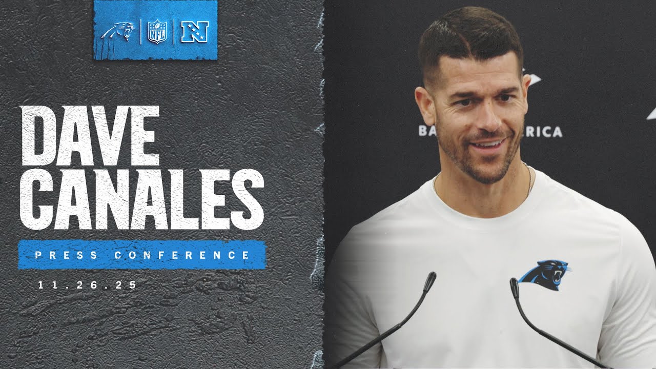 Dave Canales looks ahead to Sunday's game against Los Angeles Rams | Carolina Panthers