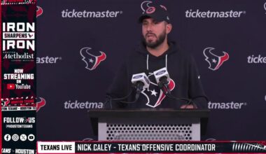 LIVE: The Houston Texans address the media