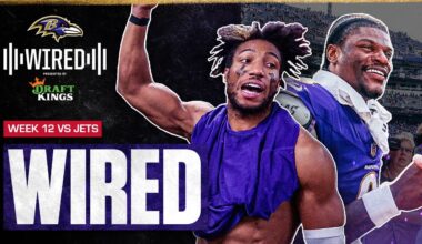 Lamar Jackson Mic’d vs. Jets | Baltimore Ravens Wired
