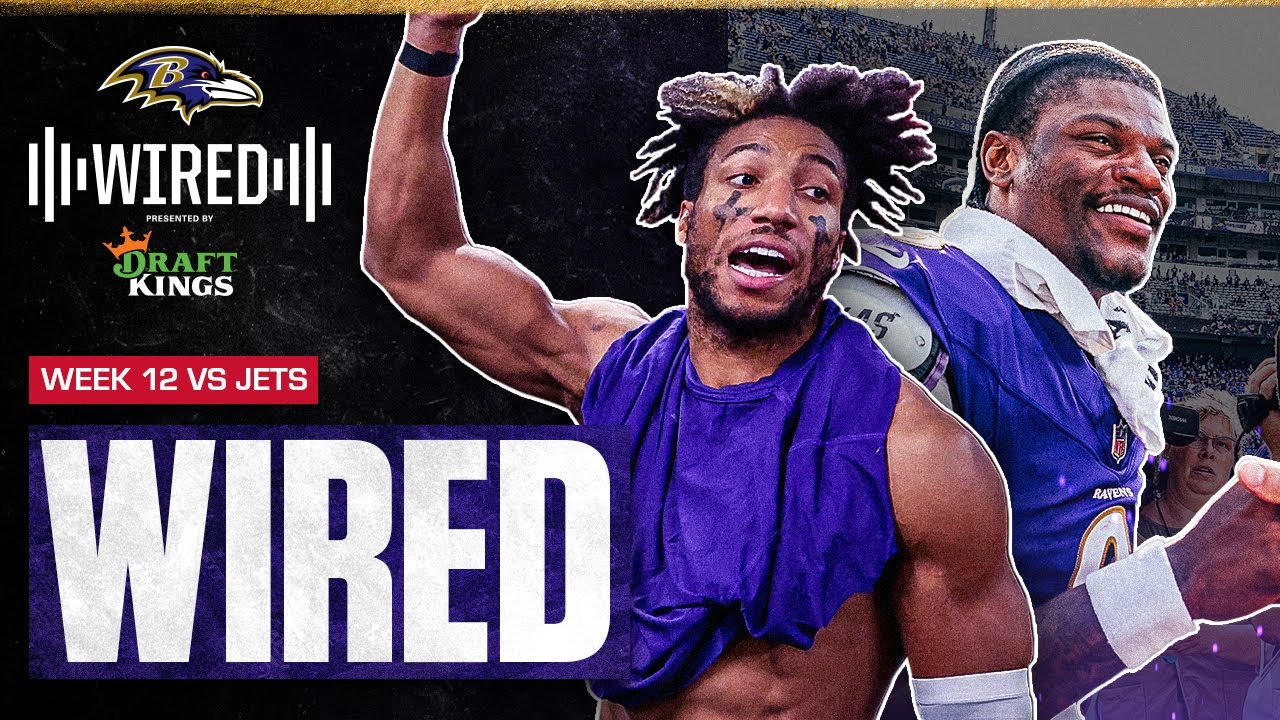 Lamar Jackson Mic’d vs. Jets | Baltimore Ravens Wired