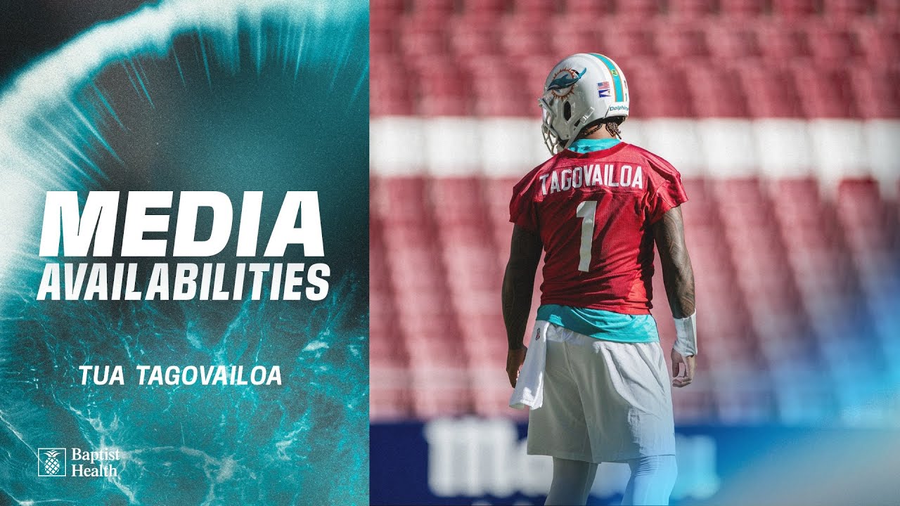 QB Tua Tagovailoa meets with the media | Miami Dolphins