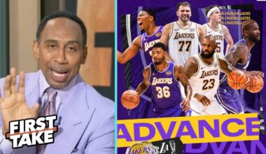 FIRST TAKE | LeBron is winning his 5th ring this year - Stephen A on Lakers destroy Clippers 135-118