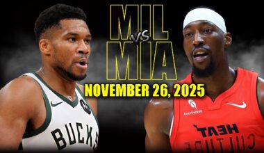 Milwaukee Bucks vs Miami Heat Full Game Highlights - November 26, 2025 | NBA Season