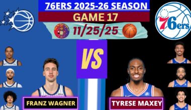 Philadelphia 76ers vs. Orlando Magic LIVE PLAY-BY-PLAY (11-25-25) #magic #76ers #sixers