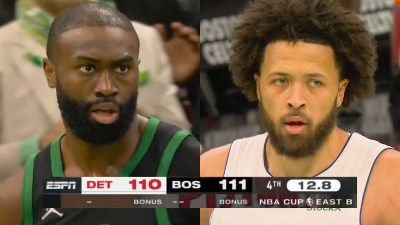 Wild Final Moments to Boston Celtics vs Detroit Pistons