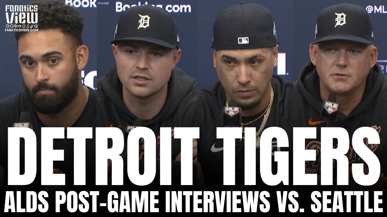 Tarik Skubal, Javier Baez, Riley Greene & AJ Hinch Recap Detroit Tigers Forcing ALDS GM5 vs. Seattle