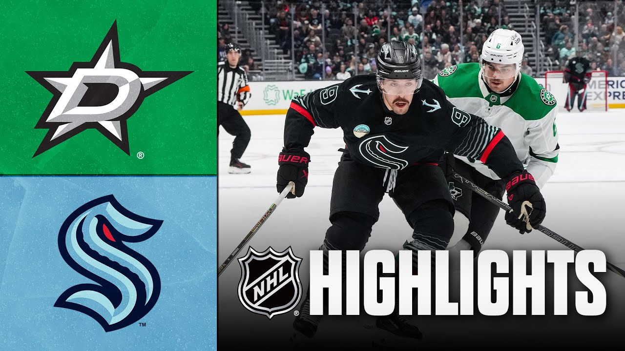 Stars vs. Kraken | NHL Highlights | November 26, 2025
