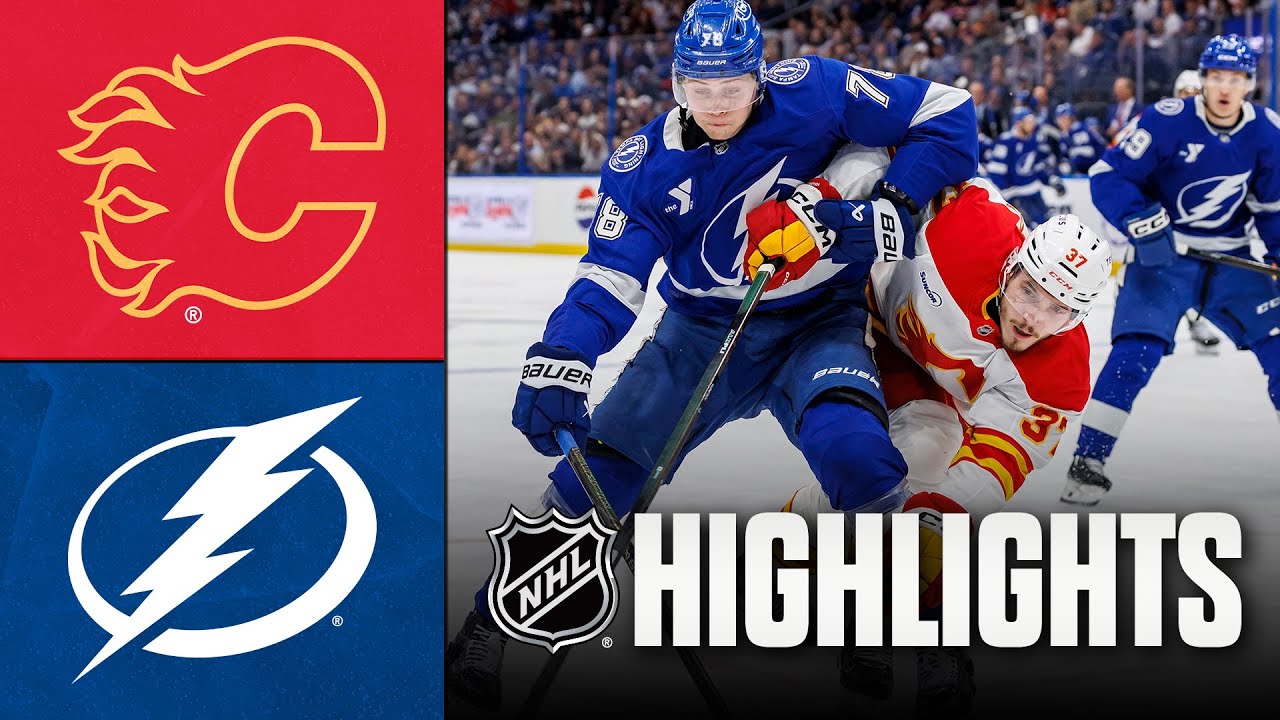Flames vs. Lightning | NHL Highlights | November 26, 2025