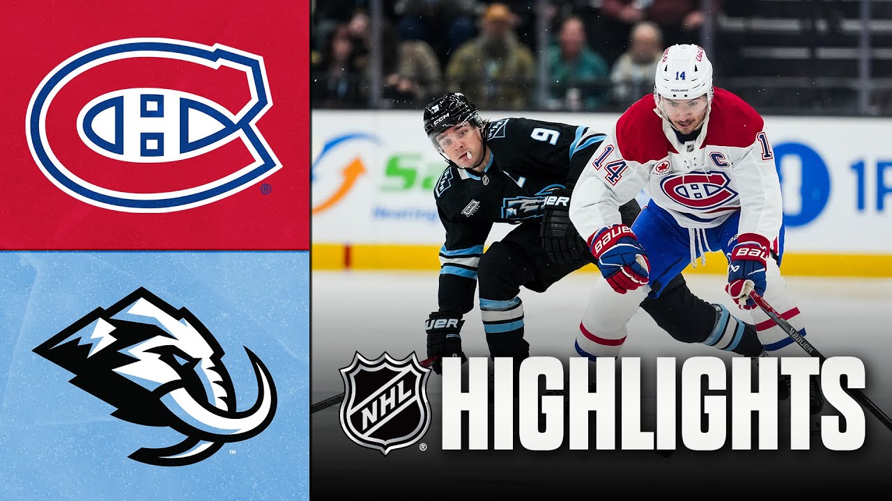 Montreal Canadiens vs. Utah Mammoth | NHL Highlights | November 26, 2025