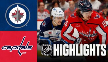 Jets vs. Capitals | NHL Highlights | November 26, 2025