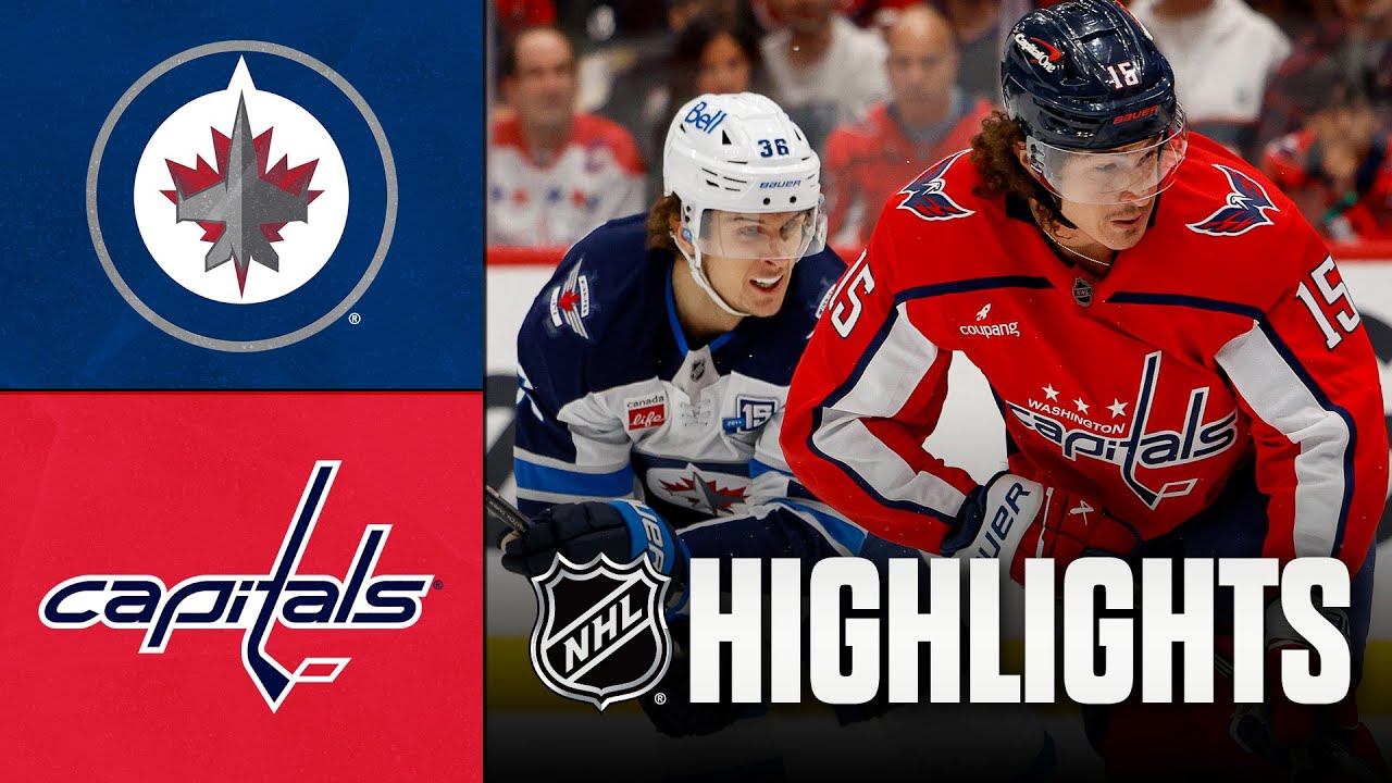 Jets vs. Capitals | NHL Highlights | November 26, 2025