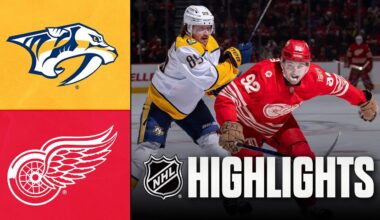 Predators vs. Red Wings | NHL Highlights | November 26, 2025