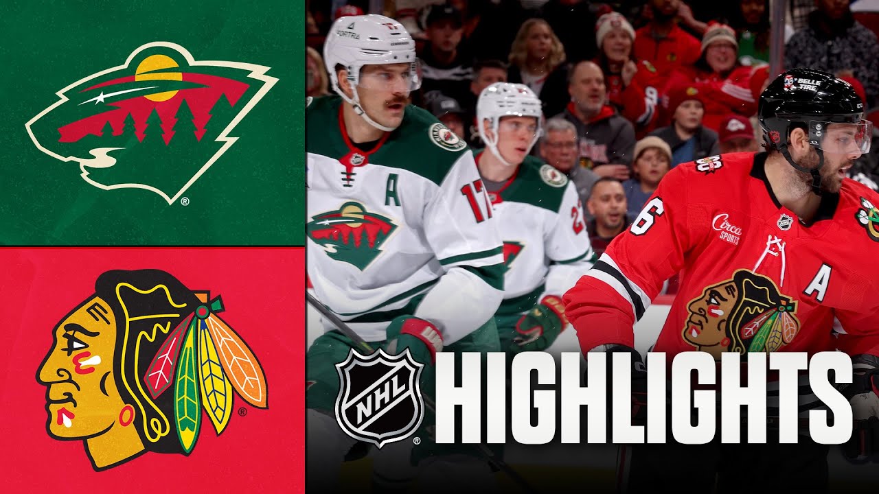 Wild vs. Blackhawks | NHL Highlights | November 26, 2025