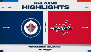 NHL Highlights | Jets vs. Capitals - November 26, 2025