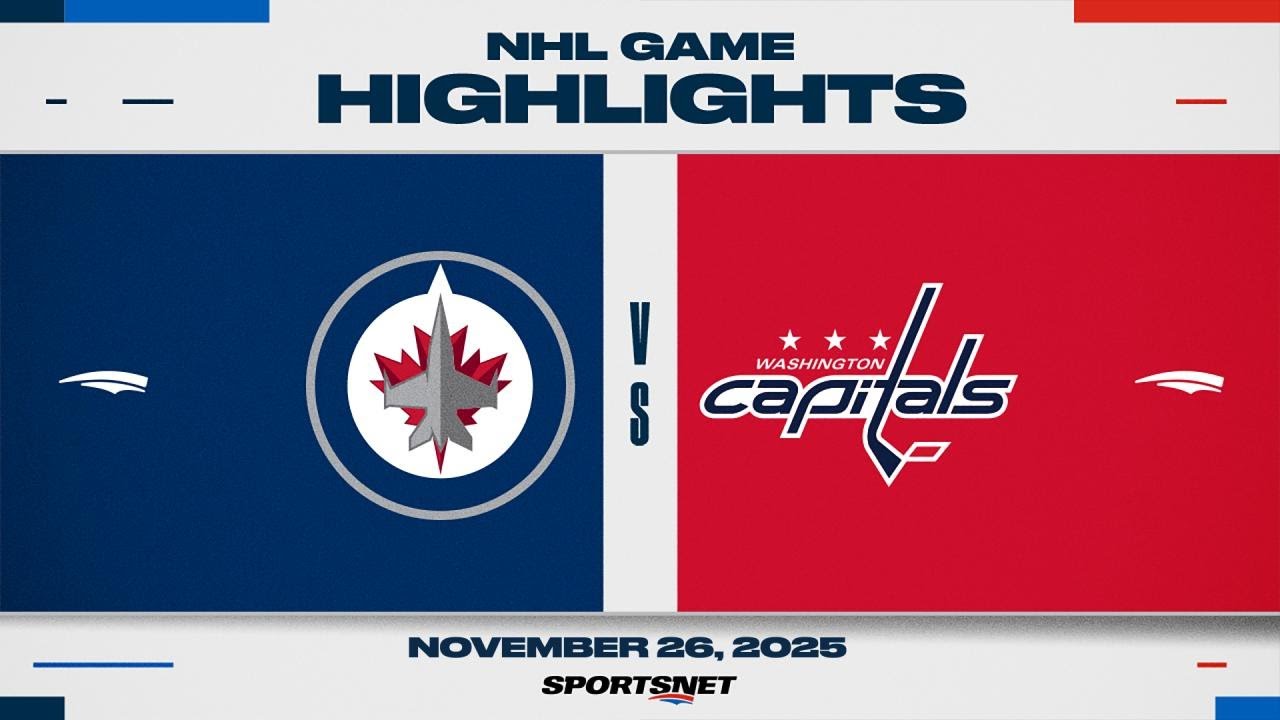 NHL Highlights | Jets vs. Capitals - November 26, 2025