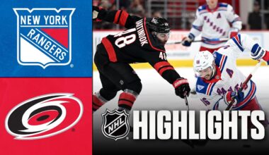 Rangers vs. Hurricanes | NHL Highlights | November 26, 2025