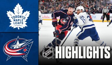 Toronto Maple Leafs vs. Columbus Blue Jackets | NHL Highlights | November 26, 2025