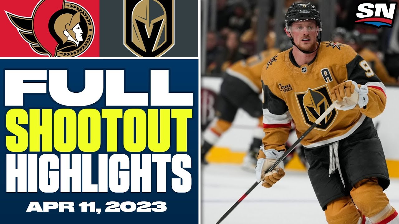 Ottawa Senators at Vegas Golden Knights | FULL Shootout Highlights - November 26, 2025