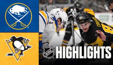 Buffalo Sabres vs. Pittsburgh Penguins | NHL Highlights | November 26, 2025