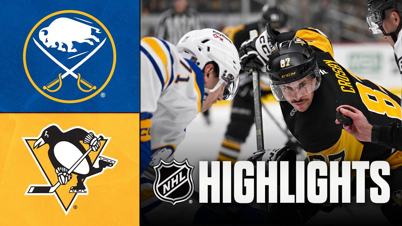 Buffalo Sabres vs. Pittsburgh Penguins | NHL Highlights | November 26, 2025