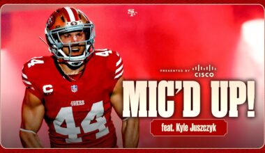 Mic’d Up: Kyle Juszczyk Fires Up the Team on "MNF" | 49ers