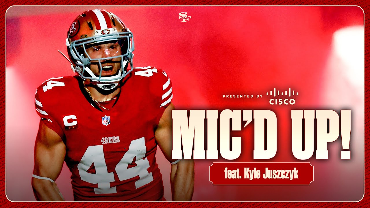 Mic’d Up: Kyle Juszczyk Fires Up the Team on "MNF" | 49ers