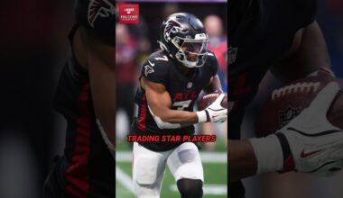Could the Falcons REALLY trade Bijan Robinson? 👀 #atlantafalcons #falcons #nfl #bijanrobinson