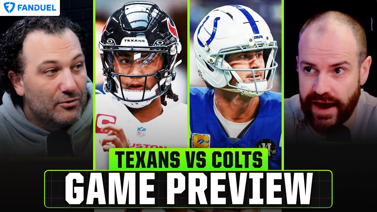 Texans vs Colts FULL Preview + Predictions
