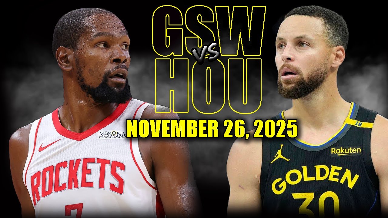 Golden State Warriors vs Houston Rockets Full Game Highlights - November 26, 2025 | NBA Season