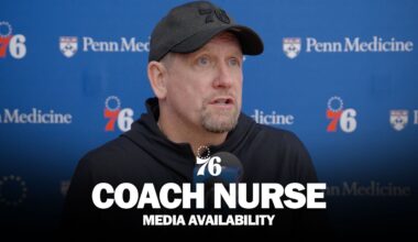 Philadelphia 76ers Practice Media Availability 🎙️ | Coach Nurse | 11.26.25