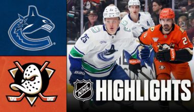 Canucks vs. Ducks | NHL Highlights | November 26, 2025