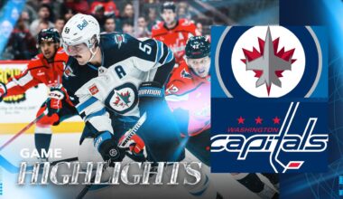 Washington Capitals vs. Winnipeg Jets - Game Highlights
