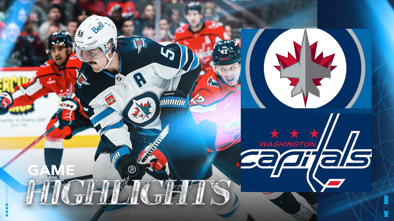 Washington Capitals vs. Winnipeg Jets - Game Highlights